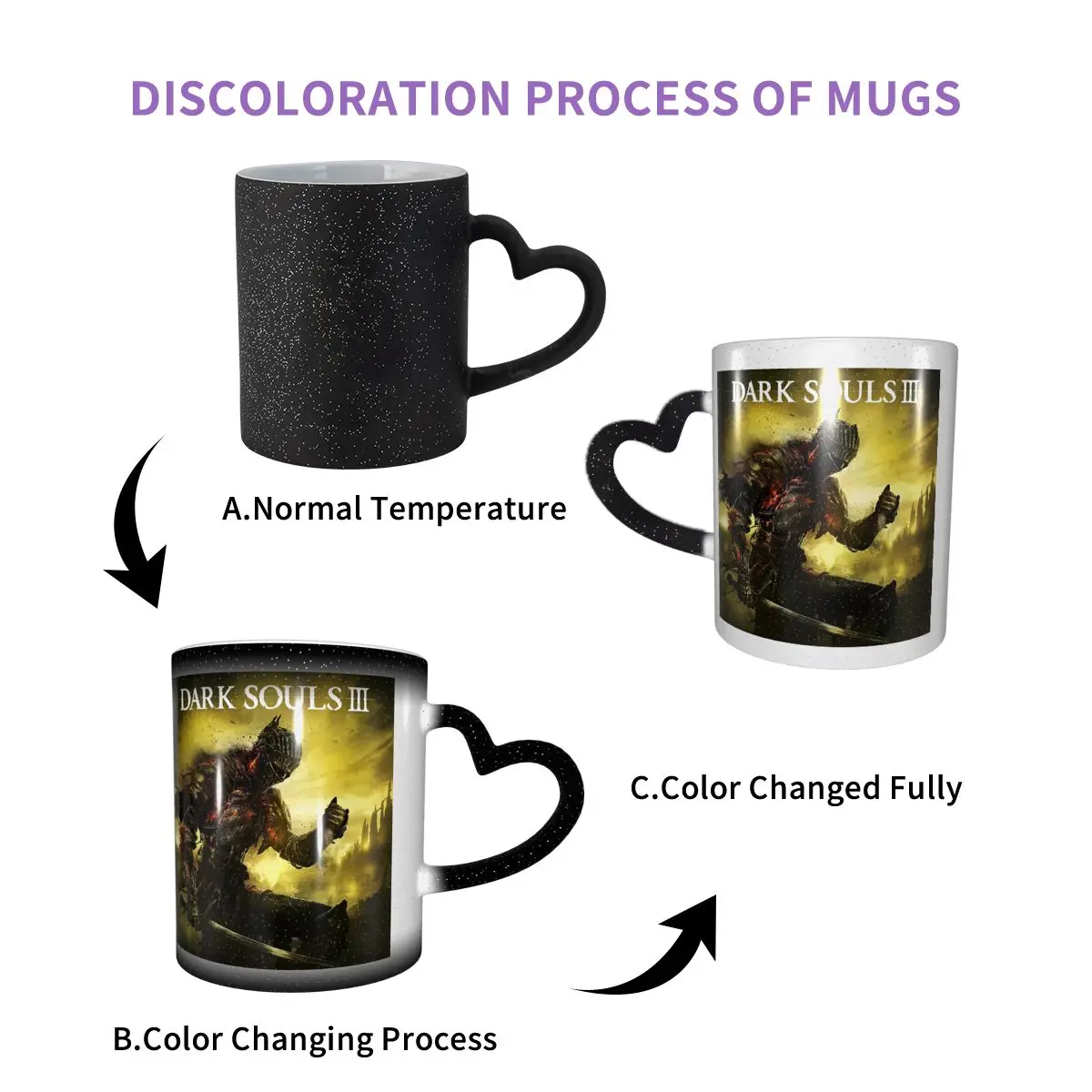 Dark Souls Game Mug Funny Ceramic Coffee Cups Tea Mugs Milk Cup Drinkware Gift for Woman Man