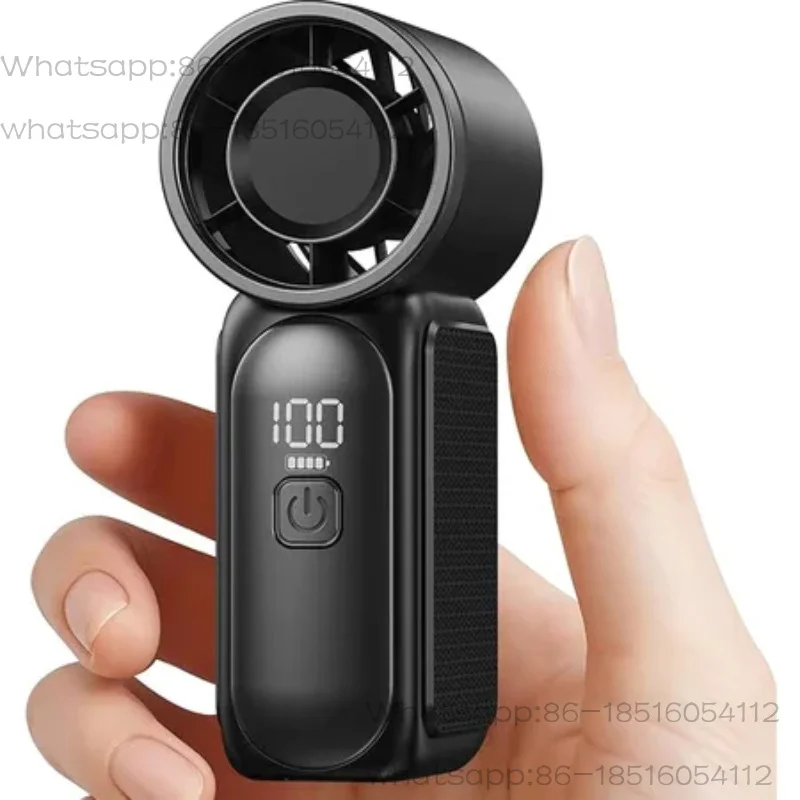 Mini Handheld Fan 3600mAh High-Speed Portable Turbo Pocket Fan for Outdoor Travel
