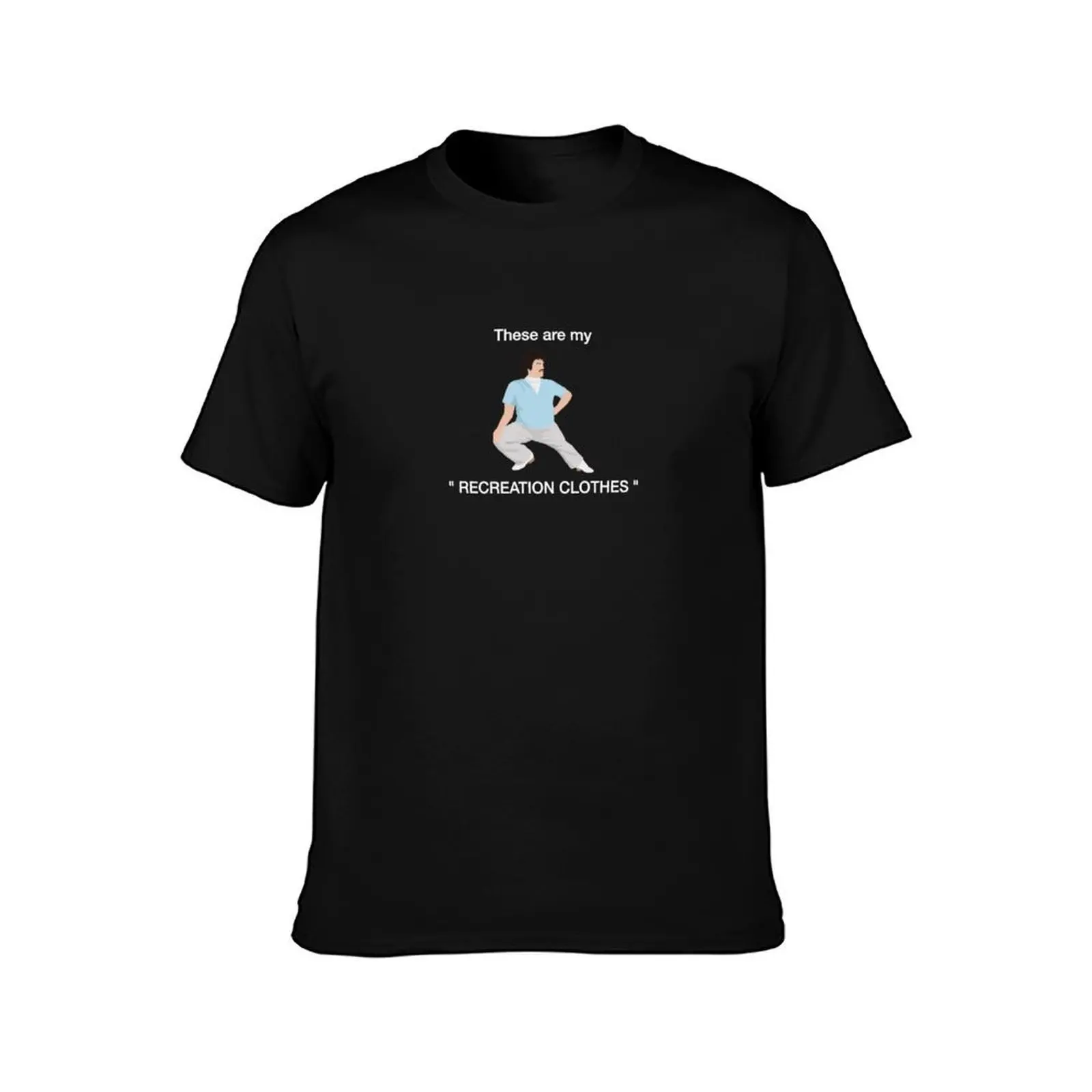 Nacho Libre Recreation clothes T-Shirt, Summer Casual Cotton Tee, Oversized Streetwear Tops, Vintage Graphic Print, 100% Cotton