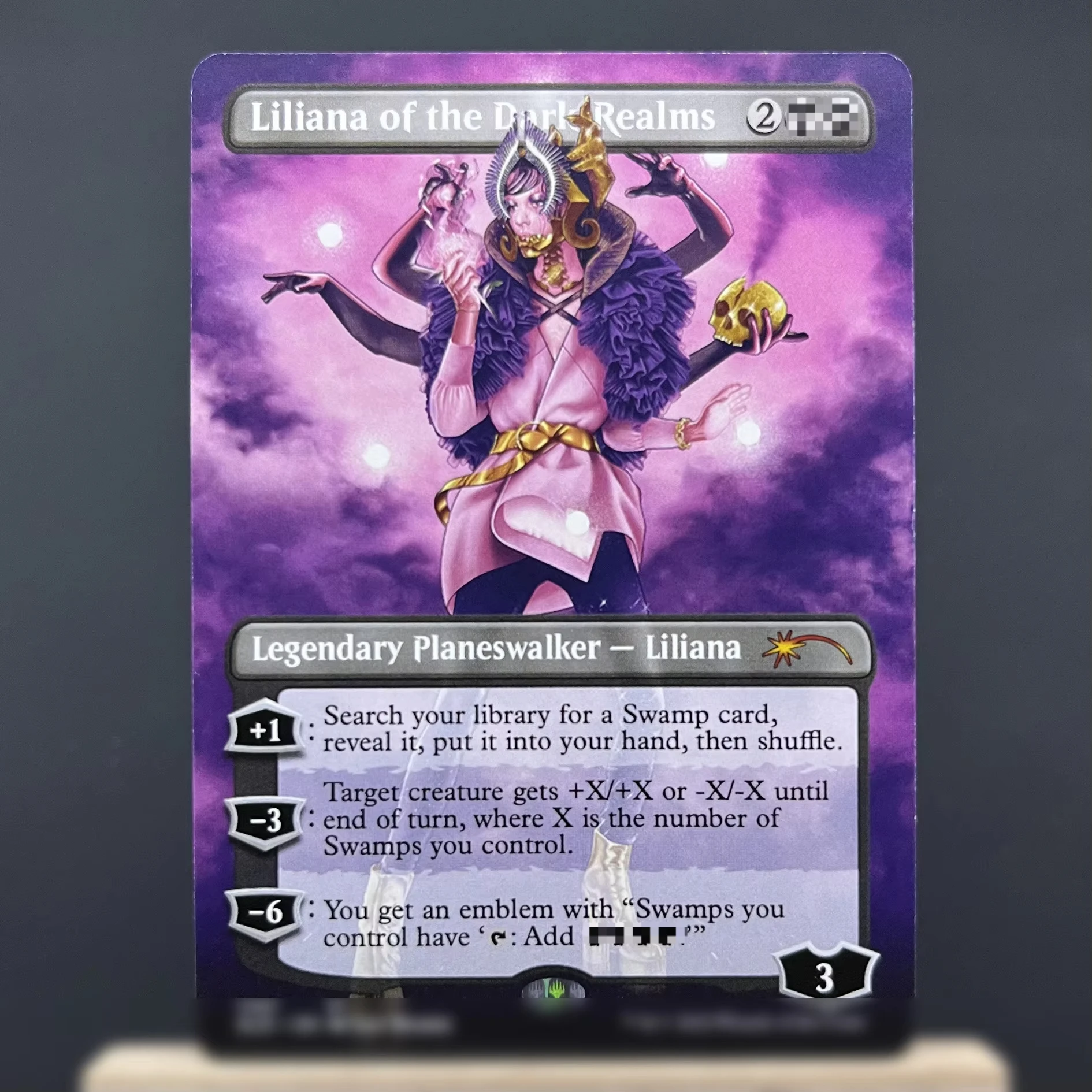 SLD HOLO2-Ⅰ03 Tcg proxy magical cards the Liliana of the Dark Realms Phyrexian Metamorph Serra Ascendant Spellseeker gather