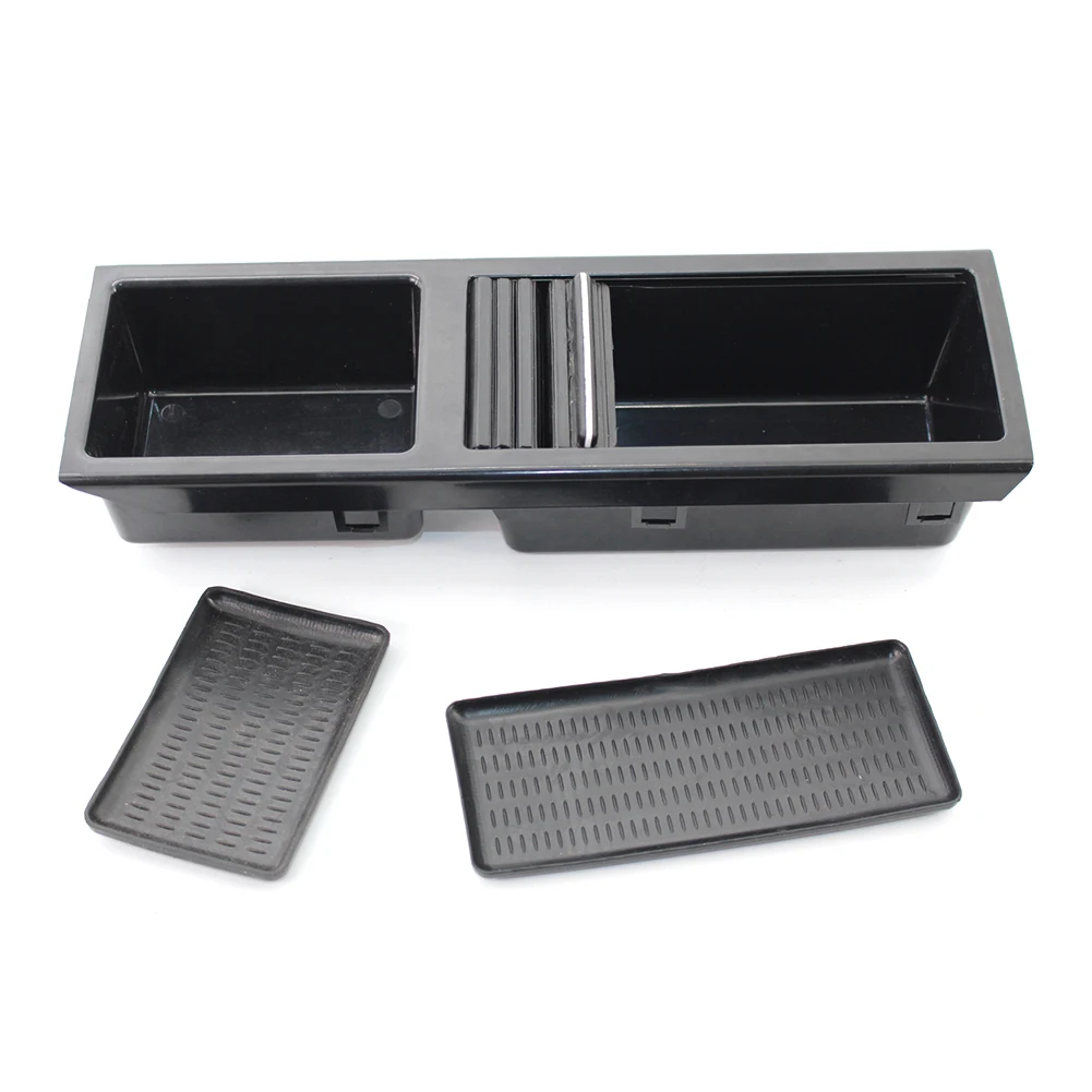 Car Front Center Console Storage Trays Drink Cup Holder For  E46 320d 320i 323i 325i 3 Series 1998 1999 2000 2001 - 2007