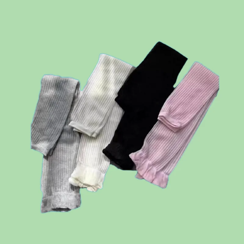 3/6 Pairs New Semi-transparent Thin Calf Socks Stacked Socks Sleeves Sunscreen Socks Women's Light Breathable Casual Socks