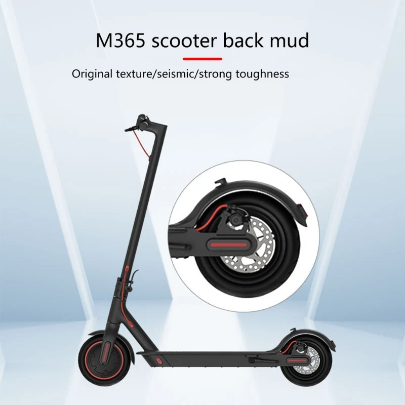 Electric Scooter Mudguard Flexible Attachment for M365 Outdoor Riding Essential Dropship