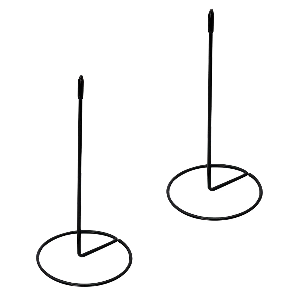 

Paper Holder Spike Menu Ticket Fork Document Insert Office Reciept Holders Metal Desktop Receipt Black