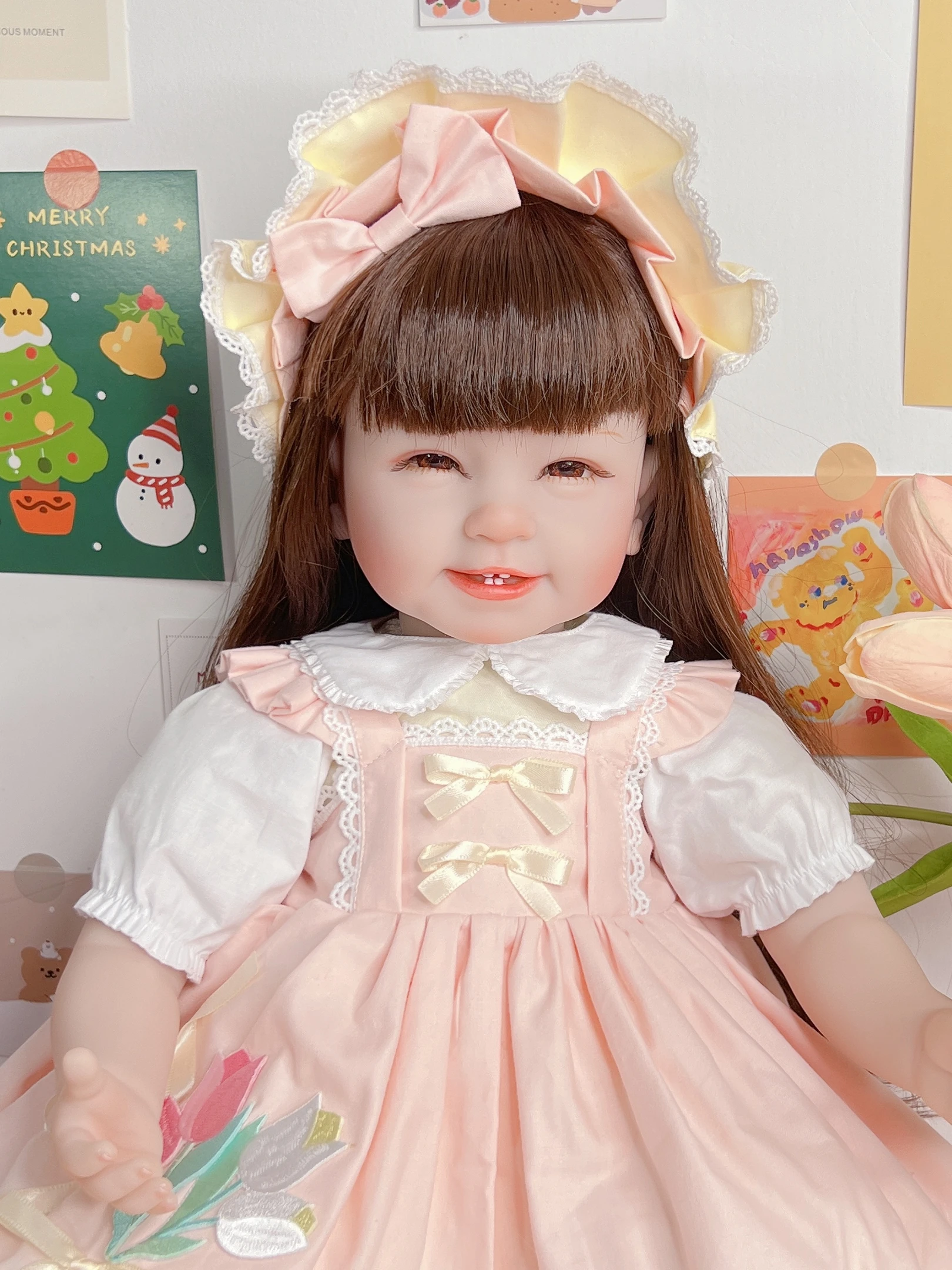 

Reborn doll dress hand made imitation girl princess skirt