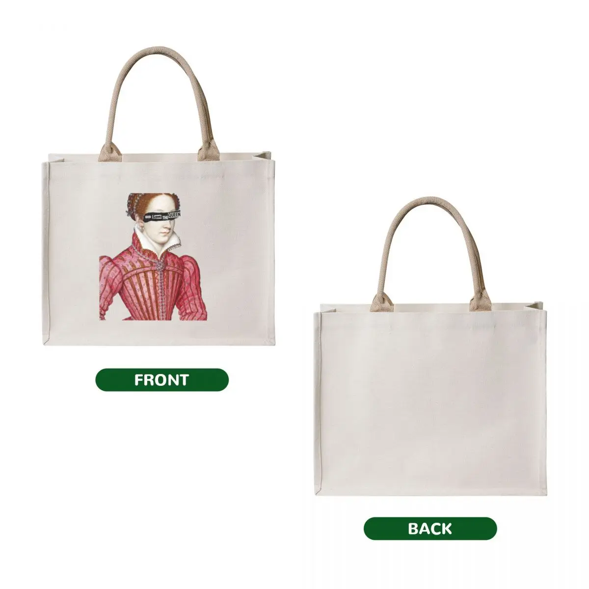 Mary, Queen of Scots Tote Bag Lady bag large size bags personalized tote