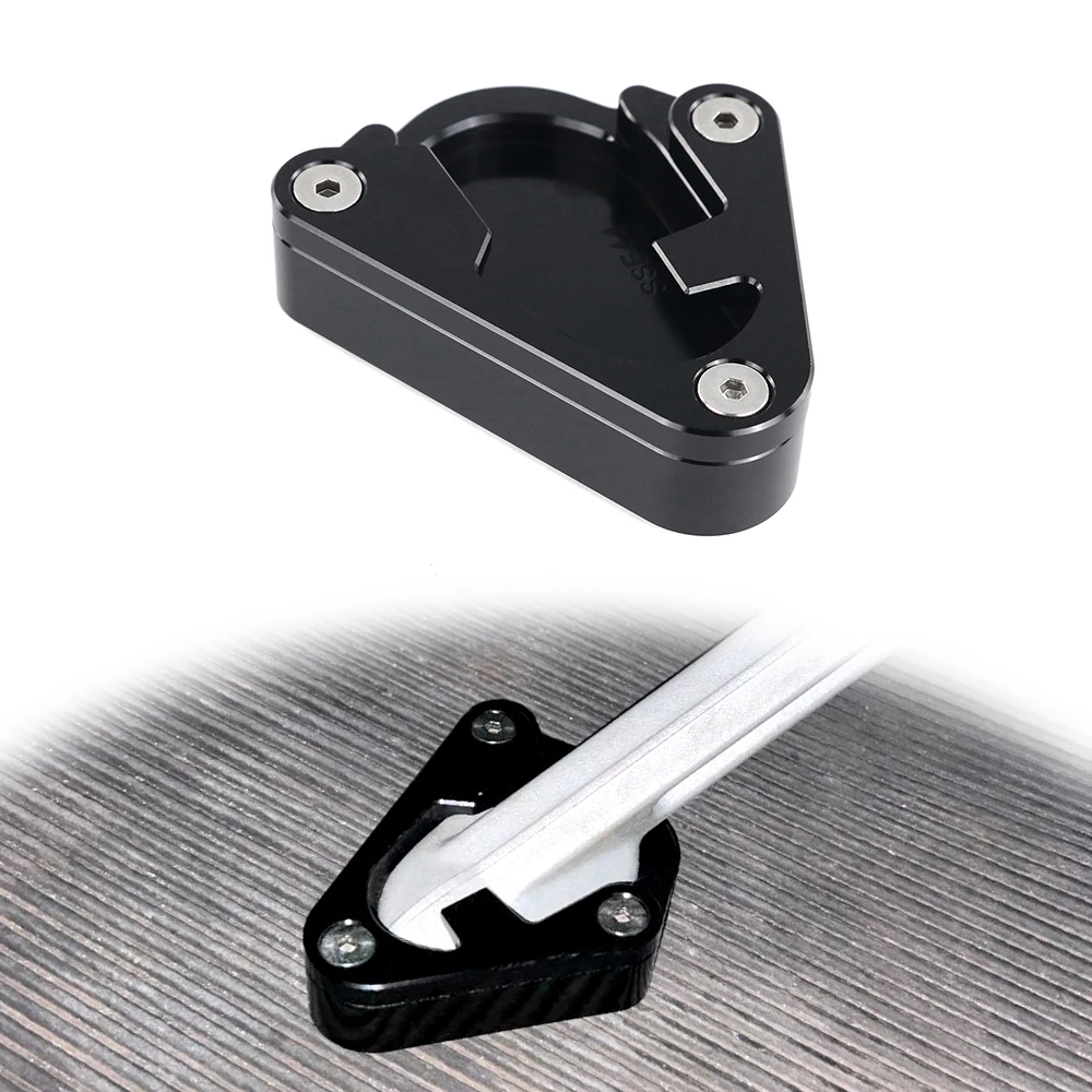 Side Stand Kickstand Fit For Triumph Tiger 900/900 GT/900 GT Pro 2020-2024 Tiger 850 Sport 2021-2024 Extension Enlarger Pate Pad