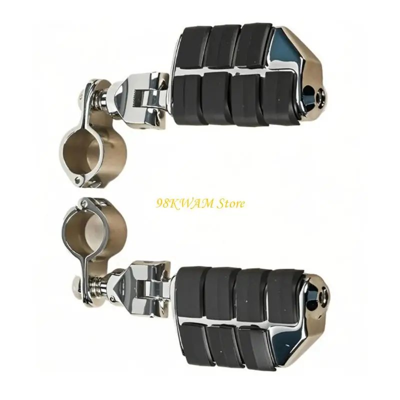 

68UF Foldable Foot Pedals Non Slip Texture Footrests Universal Fit for Bike 883