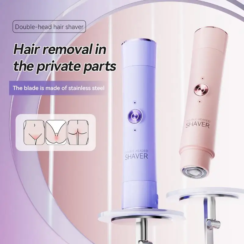 Upgraded Cordless Rechargeable Women's Bikini Trimmer & Shaver, for Body, Leg & Facial Shaving; Ideal for Holiday Gift-Giving
