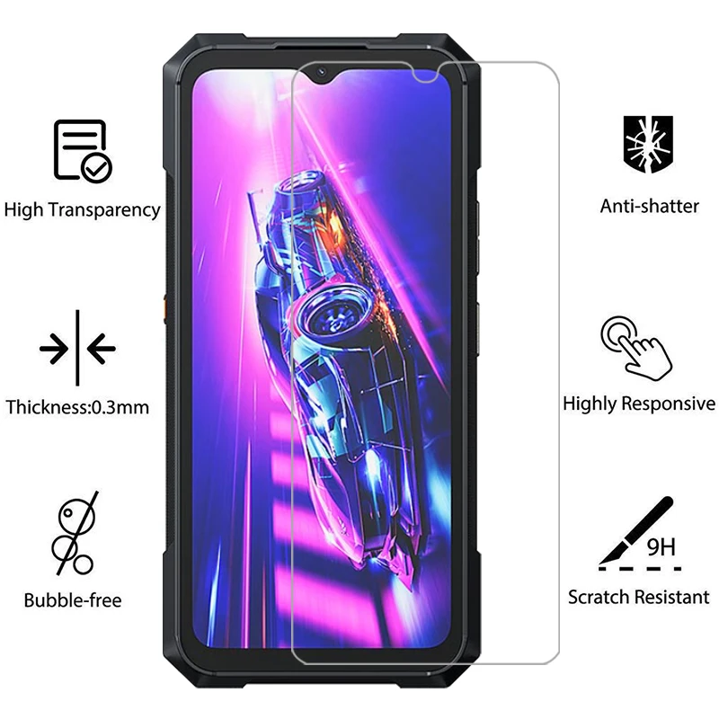 phone case for cubot kingkong x screen protector tempered glass on kingkongx back cover 360 protective king kong kongx xcase cas