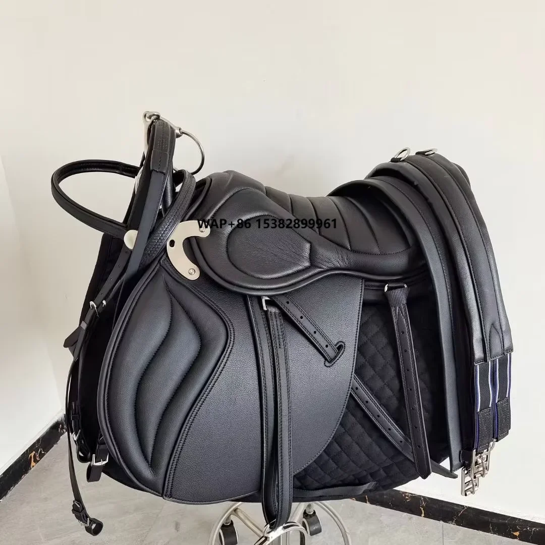 Comprehensive English Saddle Trainer Double Belly Band Endurance Saddles Full Set Long-Distance Horse Saddles
