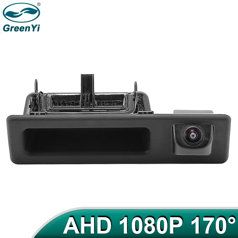 GreenYi 170 stopni 1920 * 1080P HD AHD Night Vision Kamera cofania do BMW serii 5 F10 F11 serii 3 F30 F31 F32 X3 F25