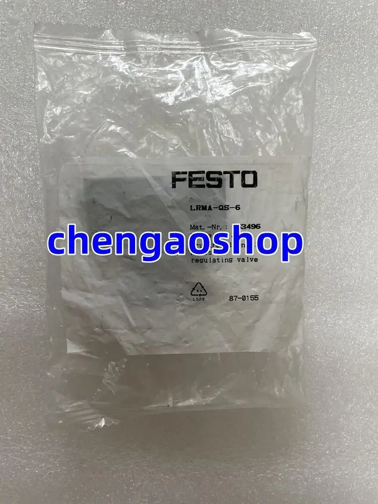 

1PC NEW FESTO Pressure regulator LRMA-QS-6 153496 #W123V WX