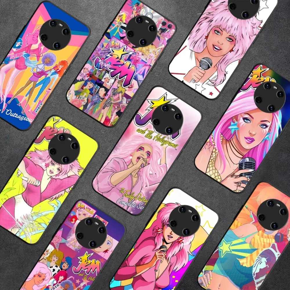 J-Jem And The H-Holograms Phone Case For Huawei Y9 6 7 5 Prime Enjoy 7s 7 8 Plus 7a 9e 9plus 8E Lite Psmart Shell