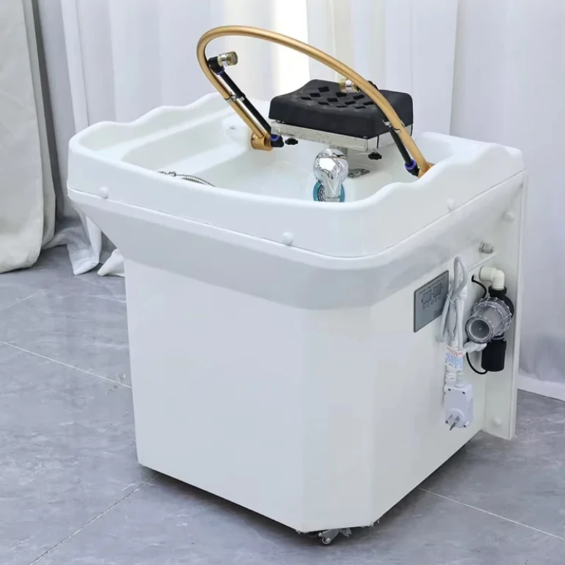 

Cosmetic Chair Beauty Salon Equipment Japanese Head Spa Shampoo Bowl Hair Washing Hairdresser Stylist Unit spa head japonais