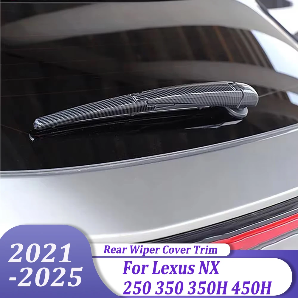 

Car Styling Accessories Rear Window Wipers Tail Wiper Strip Cover Trims For Lexus NX 250 350 350H 450H 2021 2022 2023 2024 2025