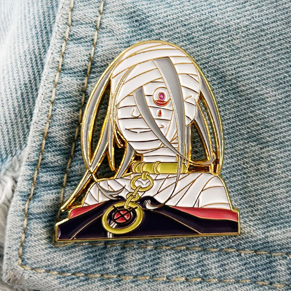 Sirius Romanée-Conti Enamel Pin TV Anime Re:ZERO Character Badge Angry Archbishop Brooch Jewelry