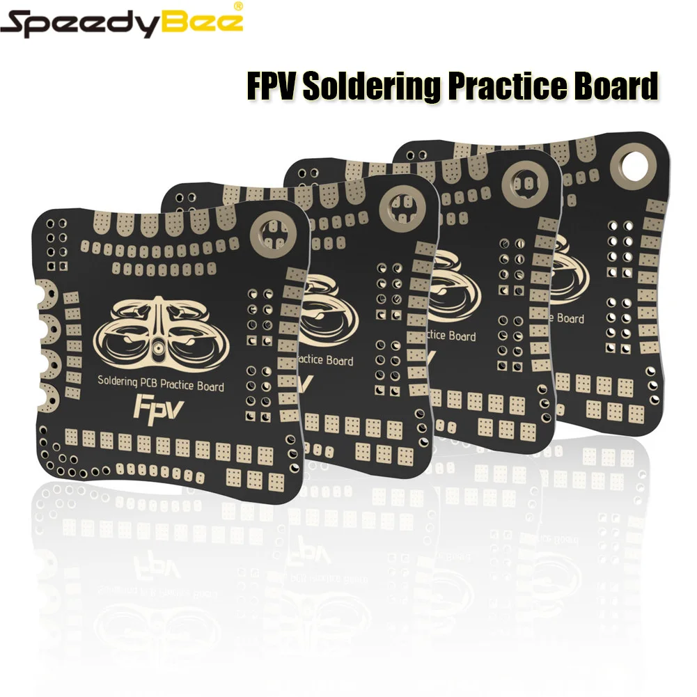 4PCS SpeedyBee Welding Exercise Plate FPV Soldering PCB Practice Board FPV Flight Controller