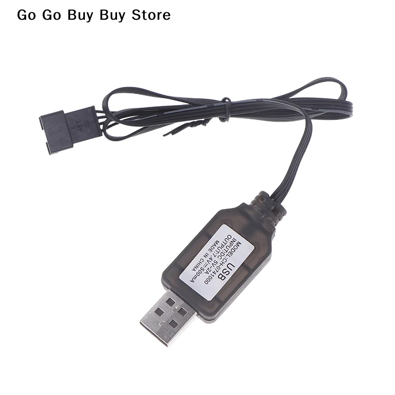 【S】1/3PCS 7.4V SM-2P SM-4P Plug USB Charger For DE36W DE65 HM202 EC08 EC16 RC Car M416 Electric Gel Ball Blaster Battery Charger