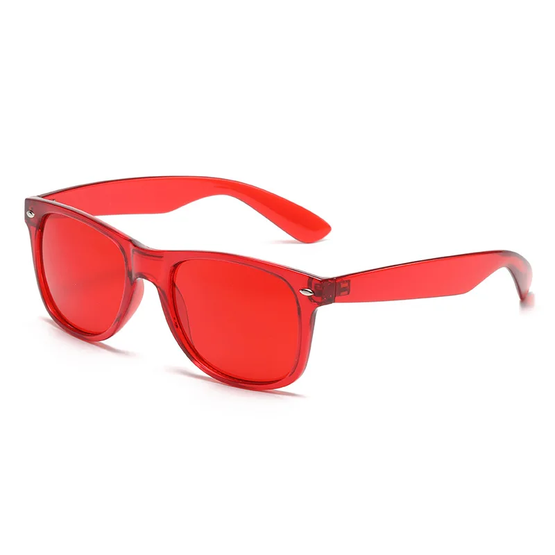 10pcs Red Ultimate Sunglasses Polarized Color Filter Glasses Fashion Sun Glasses Vintage Outdoor Eyewear UV400