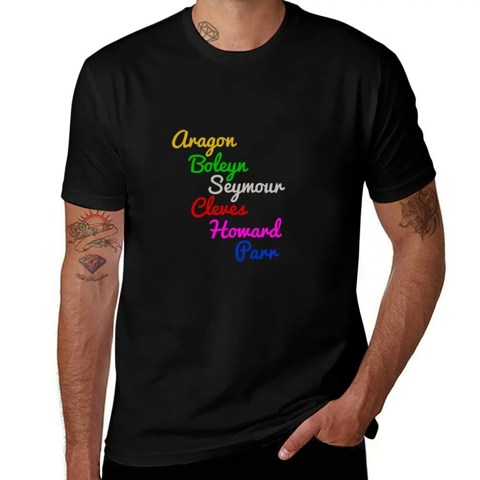 

Six Wives T-Shirt t shirts designer t shirt man plain T-Shirt