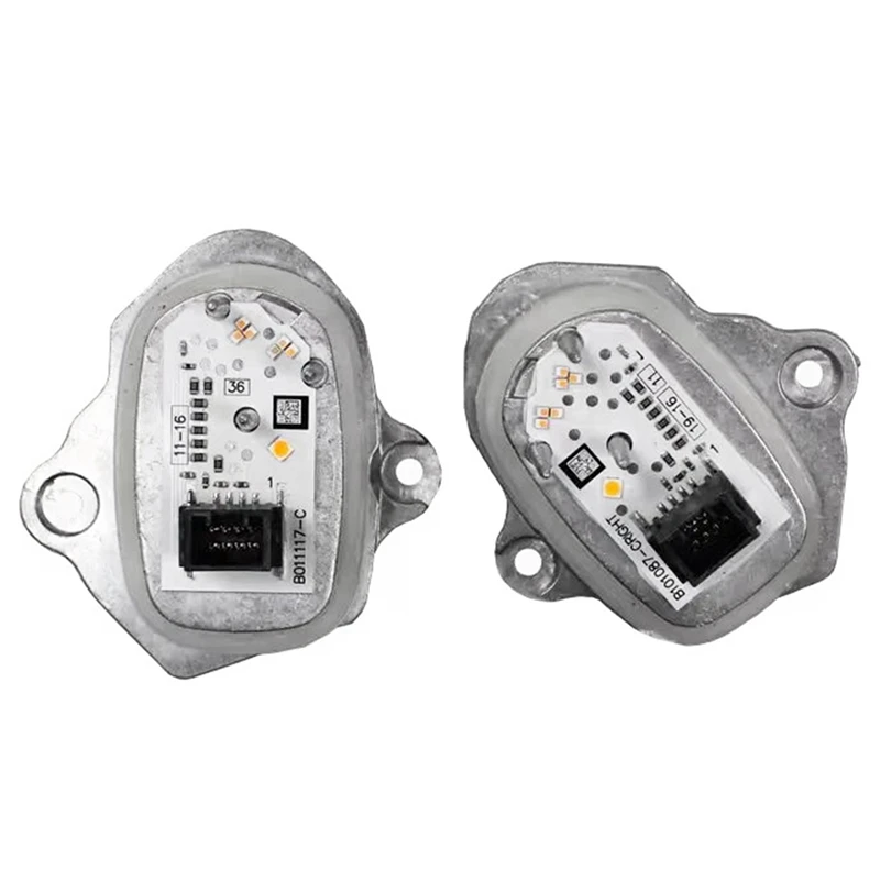 1Pair 63117470429 63117470430 Front Headlight LED Module For BMW 3 Series F34 GT LCI 2015-2019 Turn Signal Control Unit Durable