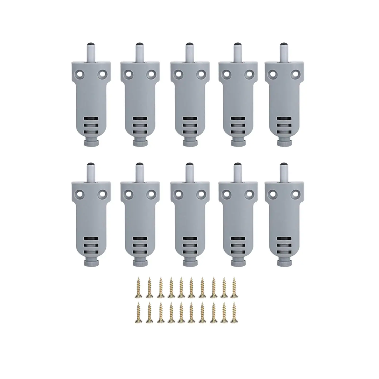 

Adjustable Heavy Duty Cabinet Door Buffer Silent Damper Bumper Reinforced Mute 10Pcs for Cupboards and Furniture