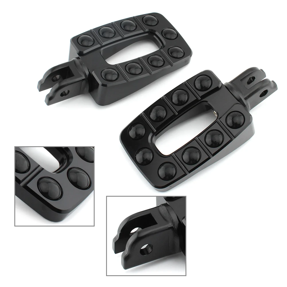 Motorcycle Front Driver Foot Peg Front Footrest Foot Pedal Non-slip For Harley Davidson Softail 2018-2023 Fat Boy Street Bob