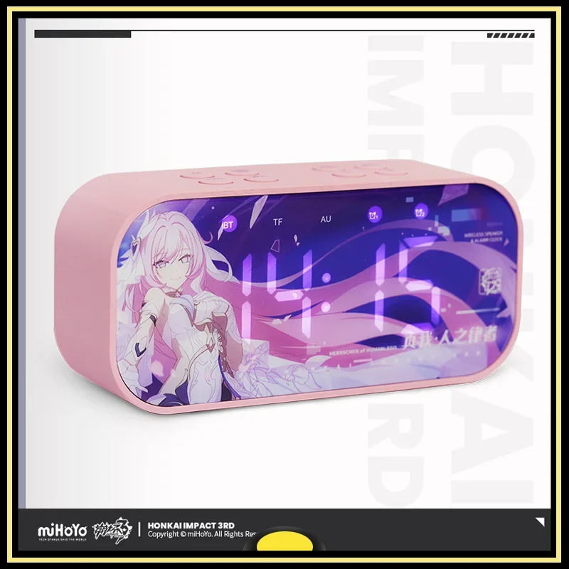 

Honkai Impact 3 Bluetooth Speaker Peripheral Products Elysia Alarm Clock Bluetooth Speaker Brand New Genuine Original