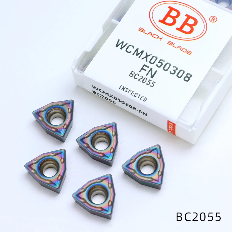 BB WCMX Carbide Insert for Fast U Indexable Drill WCMX050308 WCMX030208 Aluminum Stainless Steel CNC WC Type Lath CNC Tool