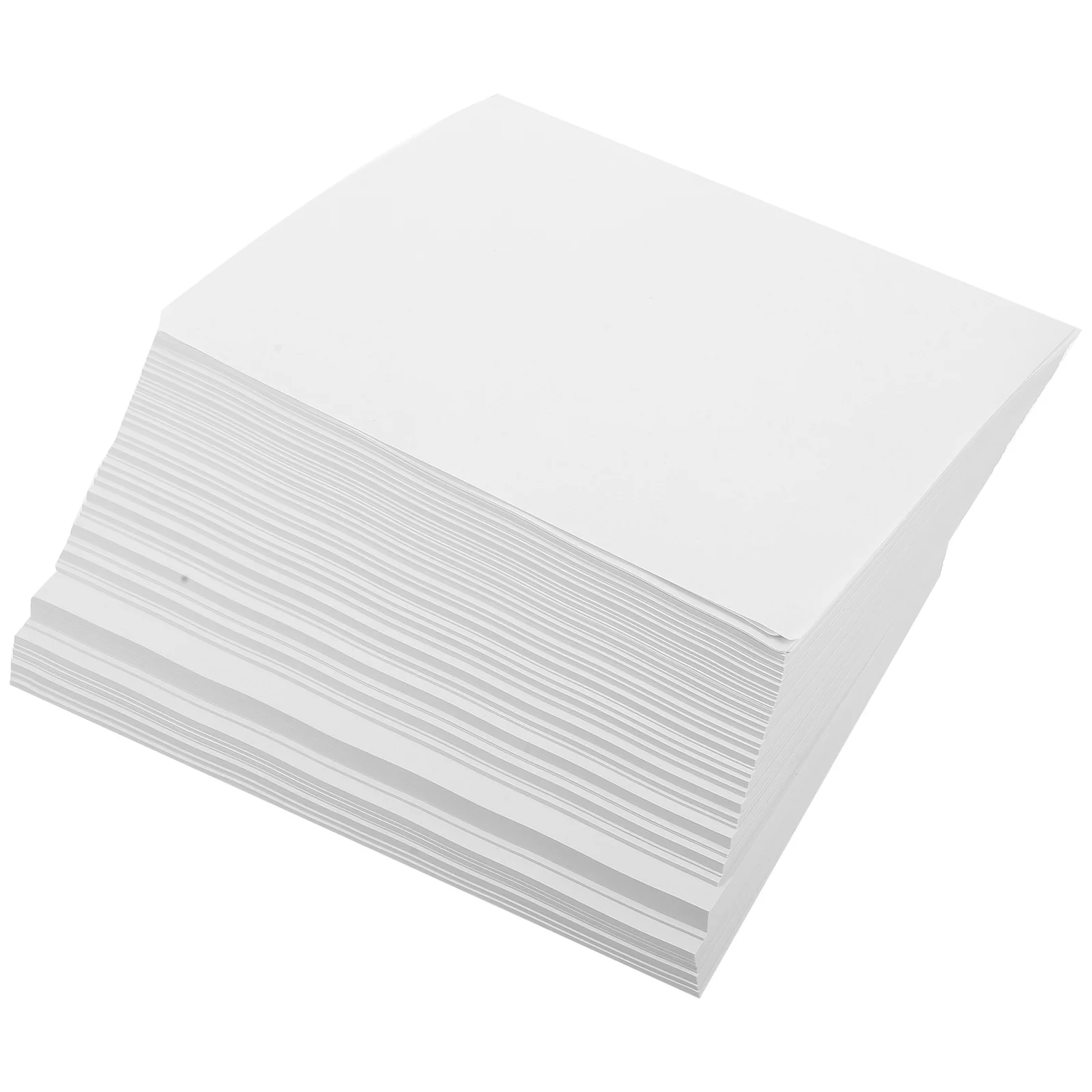 

500 Sheets Cardboard Paper White for Printing A5 Copy Printer Blank Writing Multi-use