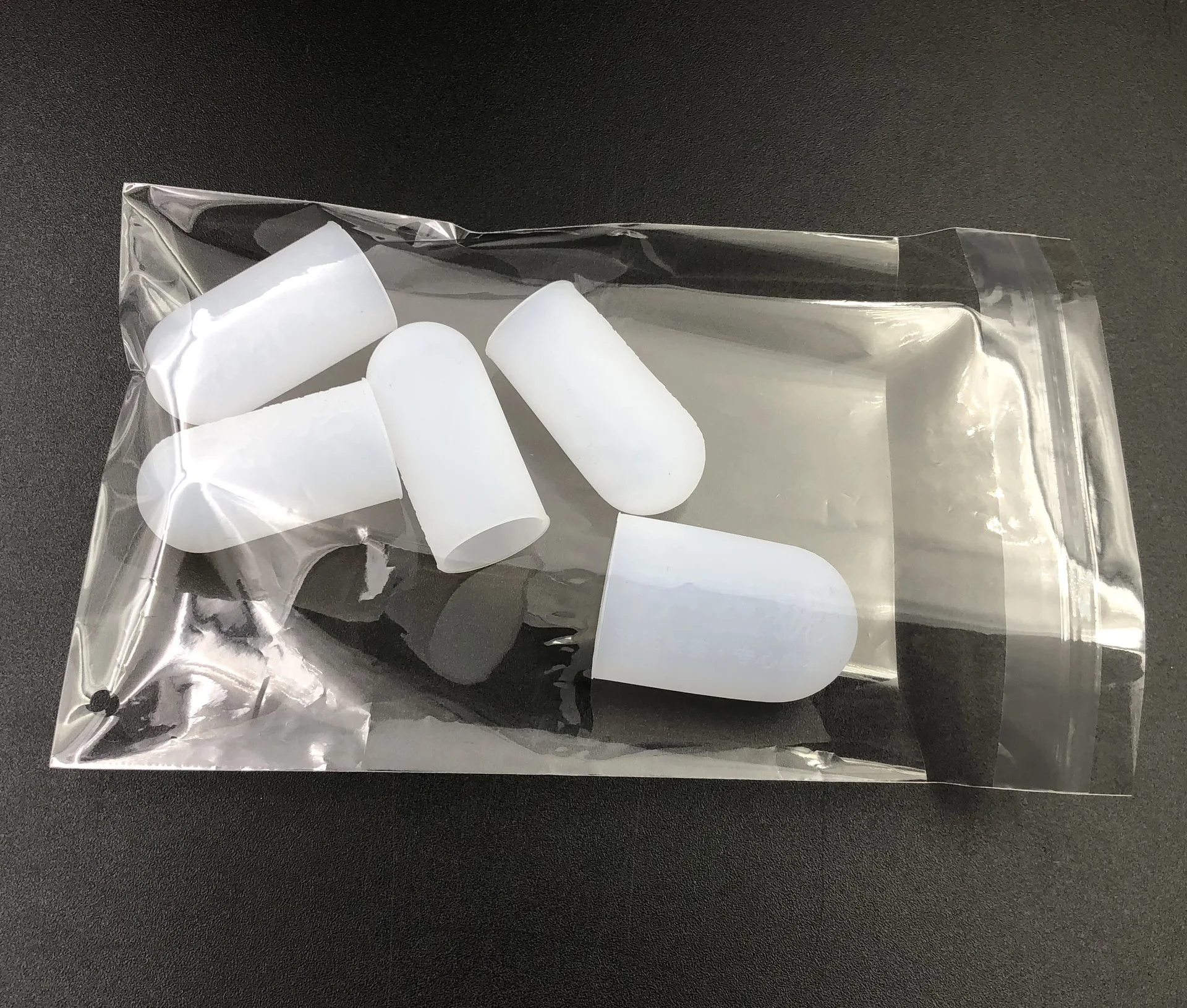 5Pc/set  Silicone Finger Protector Caps High Temperature Resistant Anti-slip Anti-static Finger Cover Workplace Safety Supplies