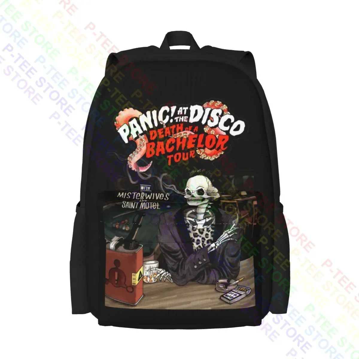 

Panic At The Disco Band Death Of A Bachelor Tour Concert 2017 Large Capacity Backpack Vintage New Style