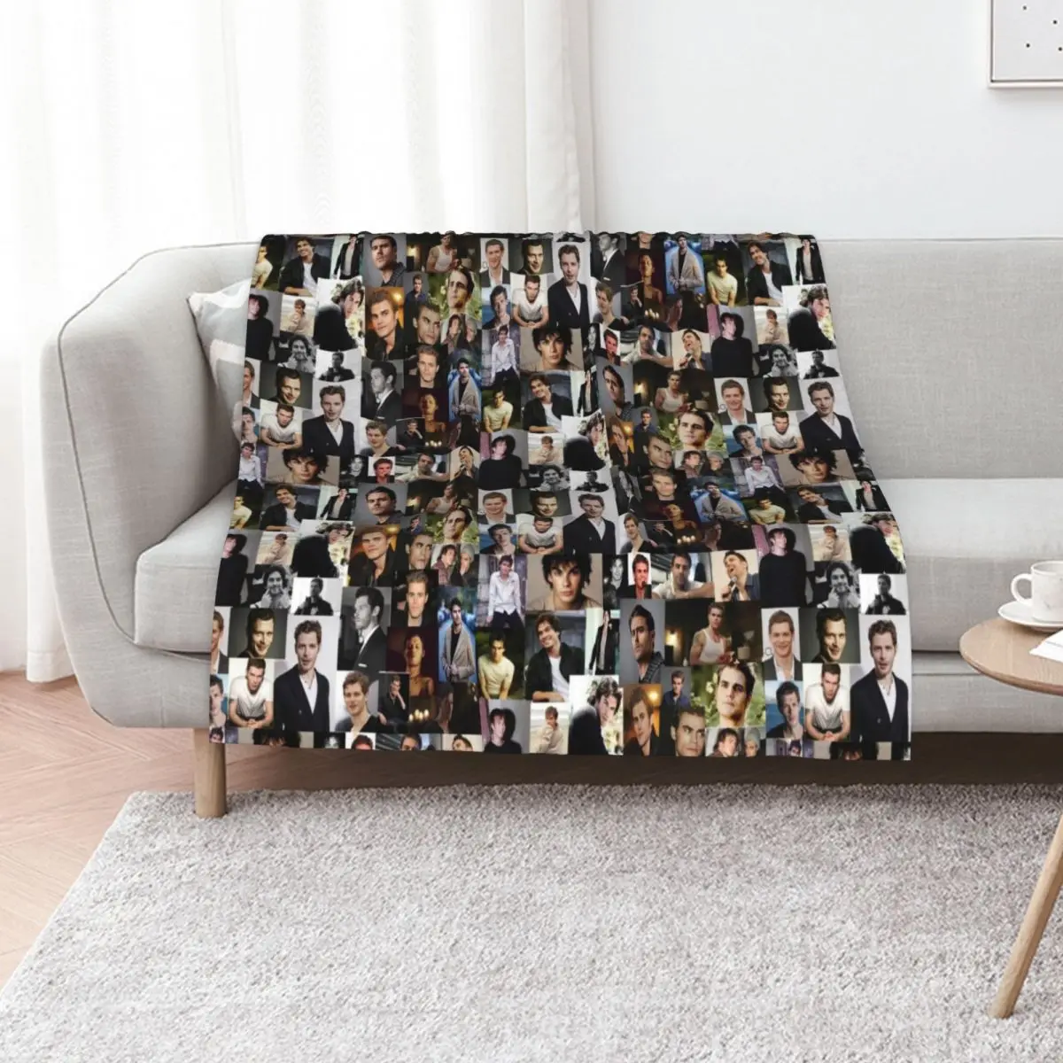 

Ian,Paul and Joseph Throw Blanket cosplay anime Giant Sofa anime valentine gift ideas Blankets