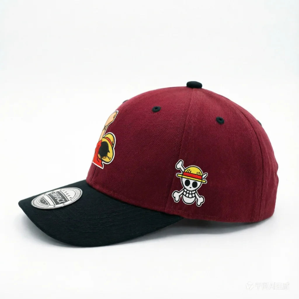 One Piece Teenager Baseball Cap Men Women Fashion Luffy Embroidery Baseball Hat Anime Personality Hip-hop Hats Adult Sun Hat New view 2
