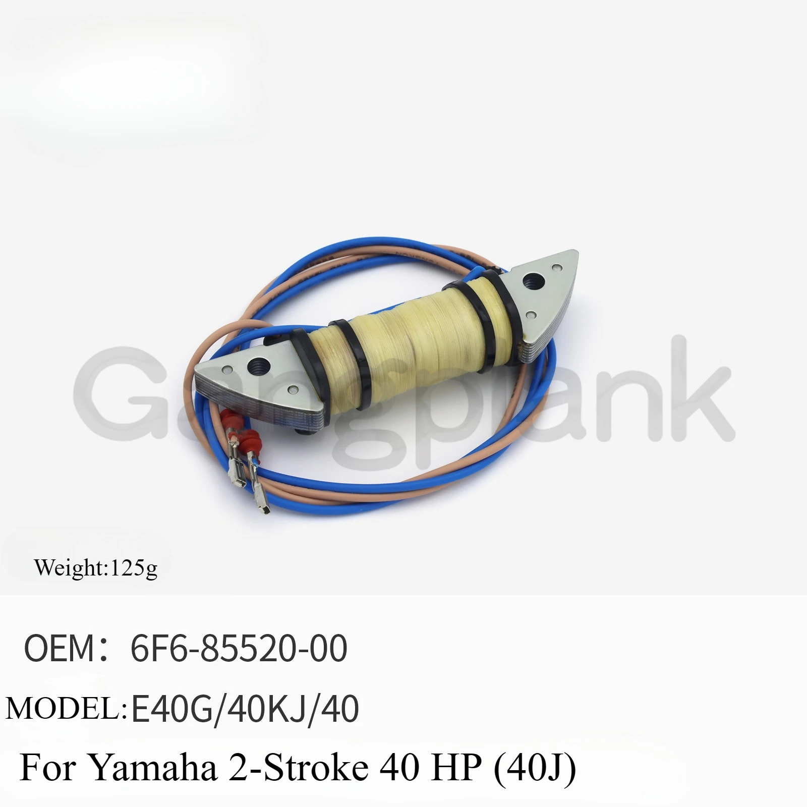 

Зарядная катушка 6F6-85520-00 для 2-тактного подвесного зарядного двигателя Yamaha 40 HP 40J E40G 40KJ 40