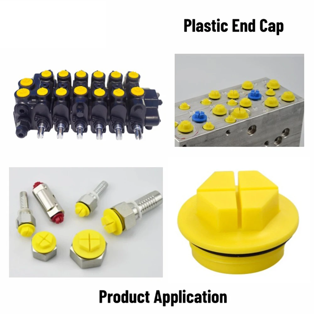 10/20PCS M6-M22 Cross Thread Plug Plastic Thread Plug External Wire Oil Plug Mechanical Seal Water Pipe Dust Plug Plastic Plug