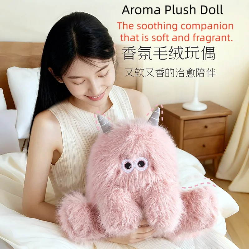 

Wikibang Fragrant Fluffy Little Monster Plush Doll Soft Scented Healing Companion Birthday Gift For Girls Girlfriends Friends