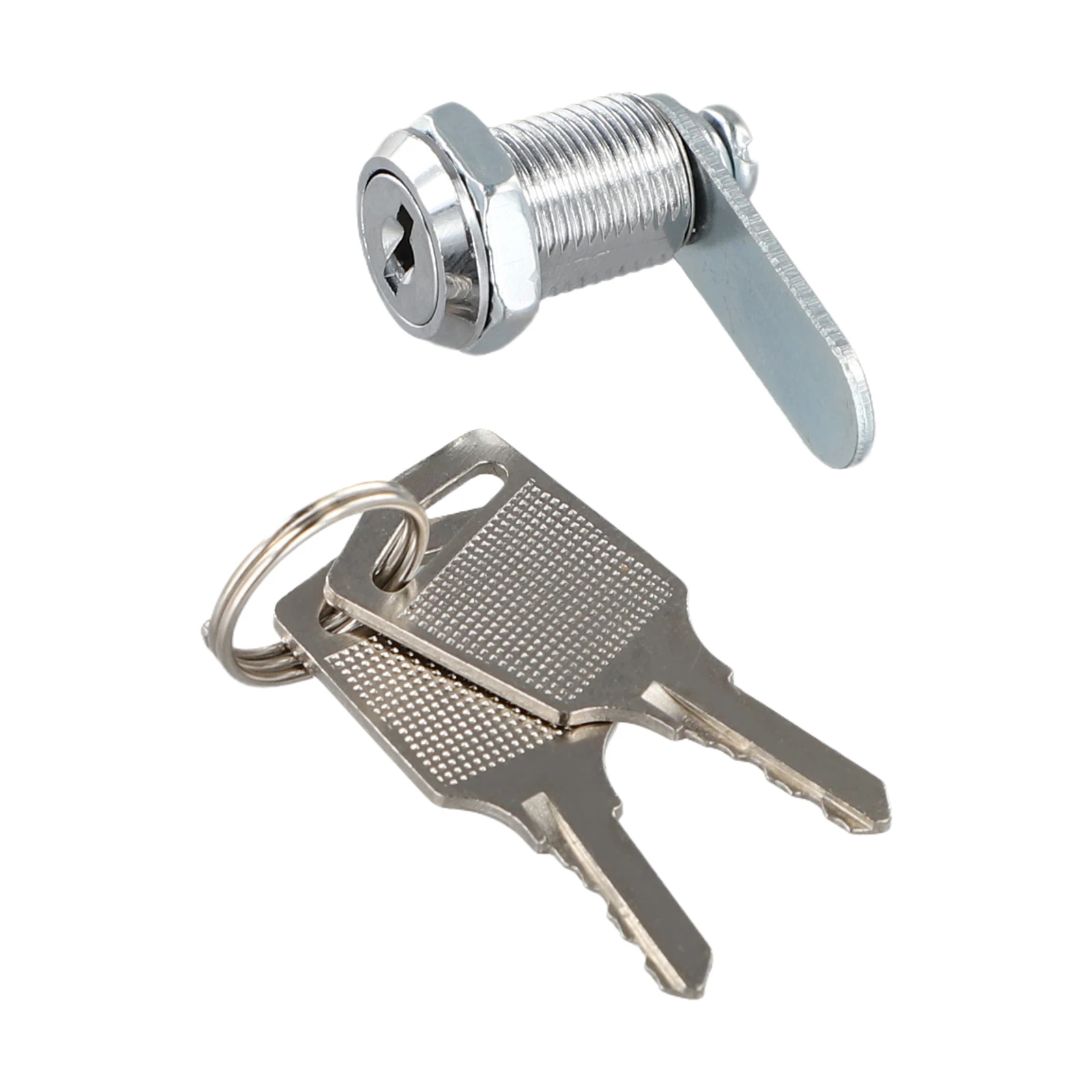 Keep Your Possessions Safe with Aluminum Alloy Drawer Lock, Suitable for Cabinets and Mailboxes, 2 Keys Provided