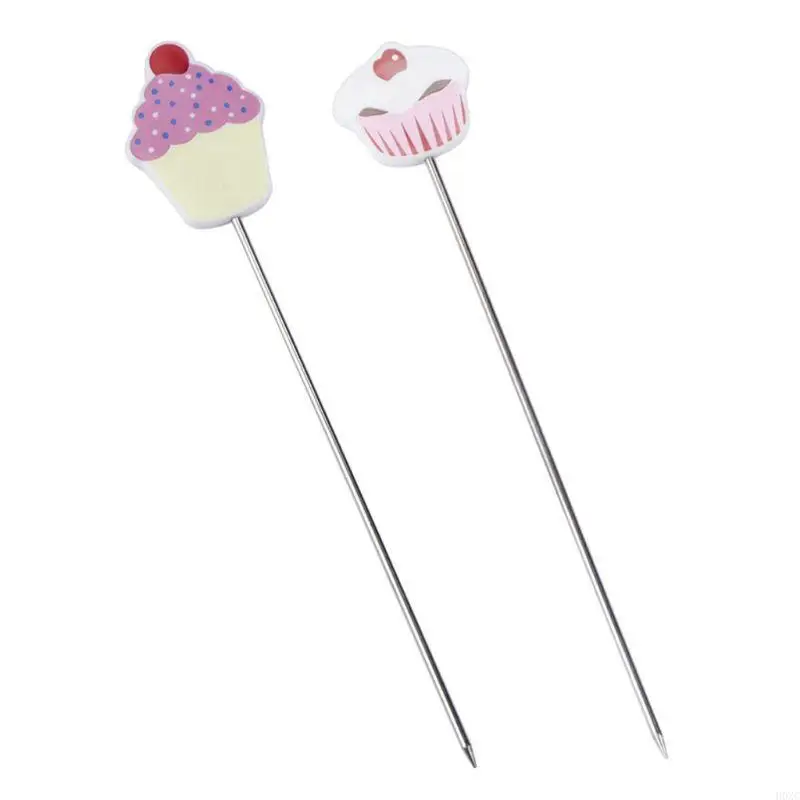 

H0XC Cake Tester for Baking Kitchen Cake Tester Probe Skewer Pin Needle Home Durable Easily hold Gift for Baking Lover Tools