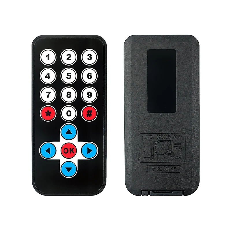 Extensor de aprendizaje remoto IR, dispositivo con 21 teclados, caja de TV inalámbrica, reproductor de MP3, controlador MCU 51, control remoto infrarrojo Universal, 1 unidad