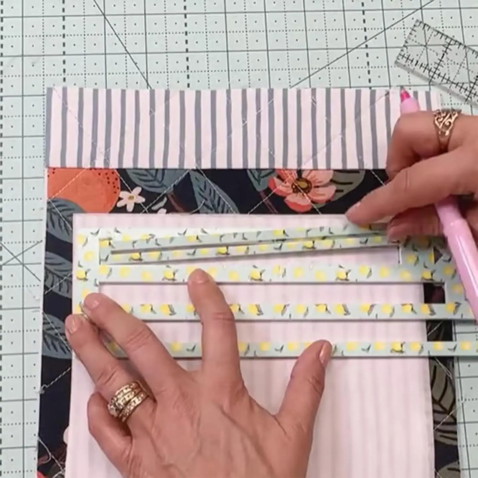 

Карманный шаблон на молнии, акриловый набор шаблонов для изготовления молнии, лимонный узор, швейный инструмент для семьи, друзей, дома