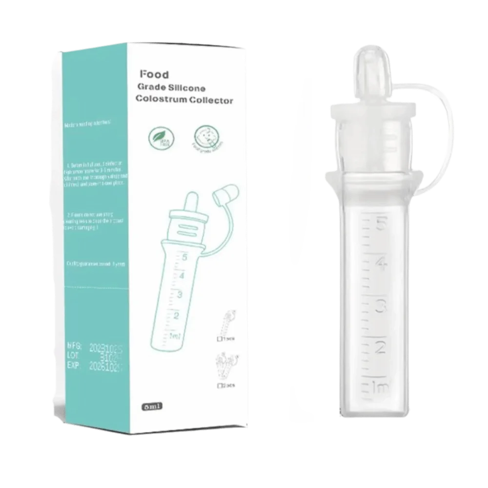 

Reusable Colostrum Collector 6ml Food Safe Breast Milk Collection Easy To Clean Baby Essentials Baby Feeding Device Home Use
