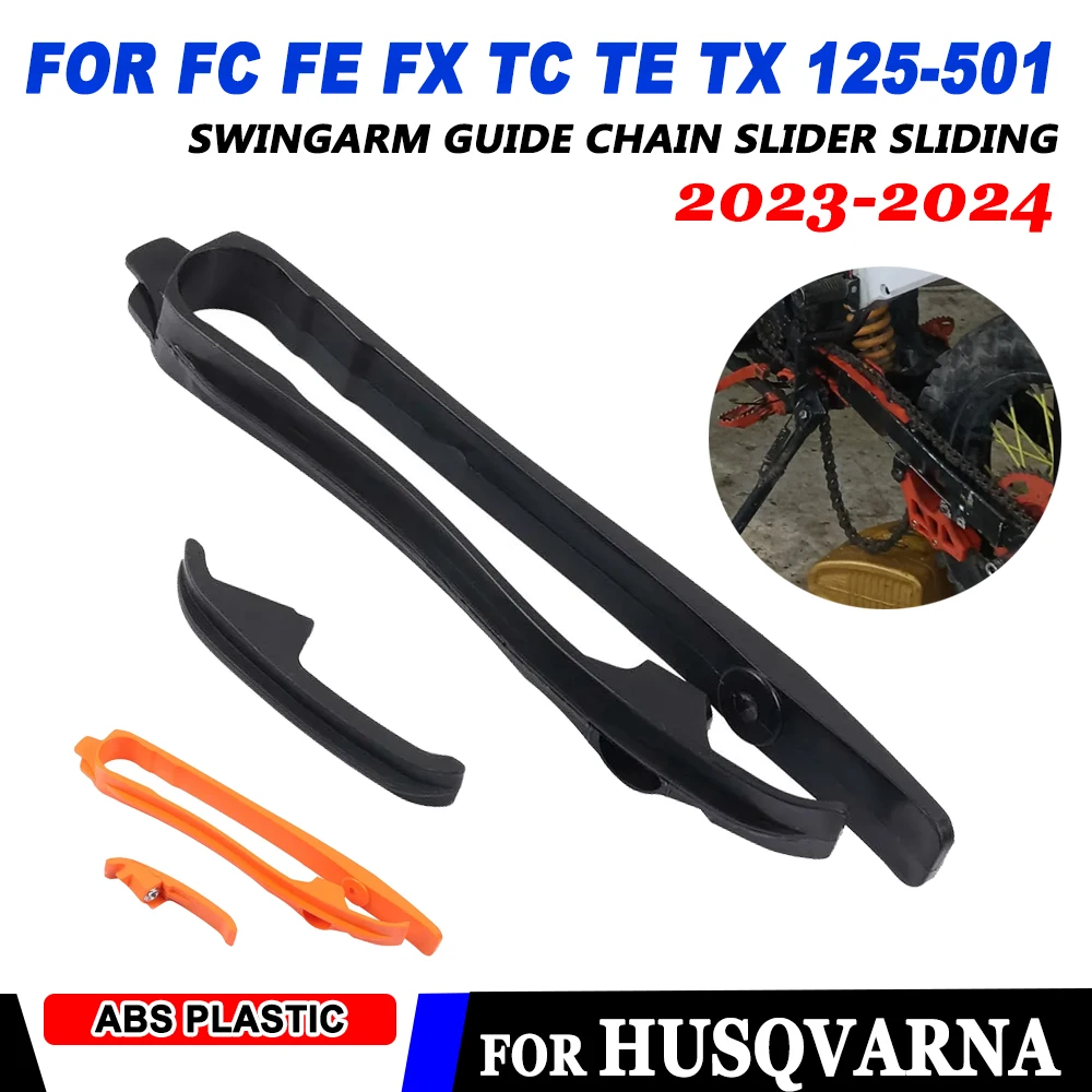 

For Husqvarna 125 150 250 300 350 450 501 FC FX TC TE TX FE 350W 501W TE300 2023 2024 Accessories Swingarm Chain Slider Guard