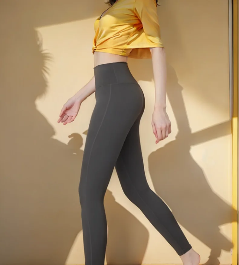 Leggings caldi per le donne Addensare Prevenire il freddo Comodo a vita alta Pura moda Corsa Tie Dye Esercizio Ciclismo Estate