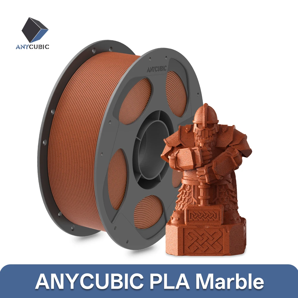 

ANYCUBIC 3KG PLA Marble 3D Printer Filament Marble Texture Printing Material Marble Statue Architecture FDM 3D Printing PLA