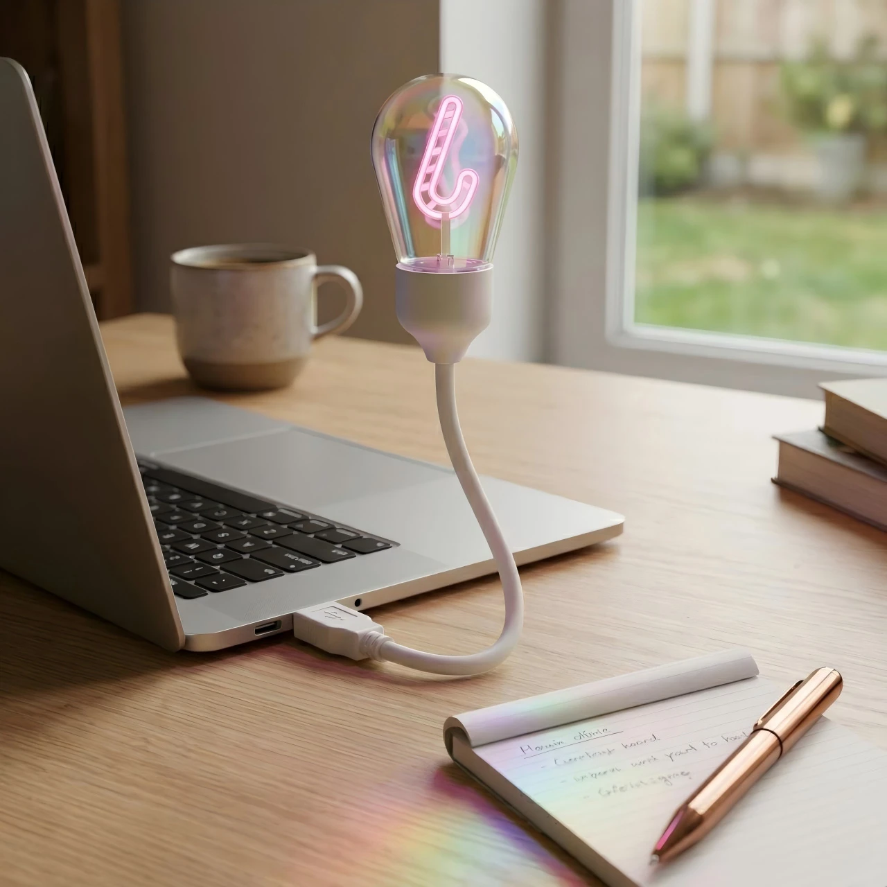 Lampe de bureau USB flexible à - Book Light Flexible avis et prix