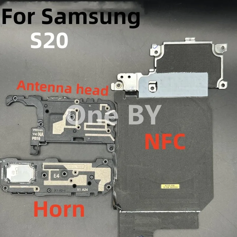 

Набор из трех запчастей для Samsung Galaxy S20, запасные части для беспроводной зарядки, динамика, антенны