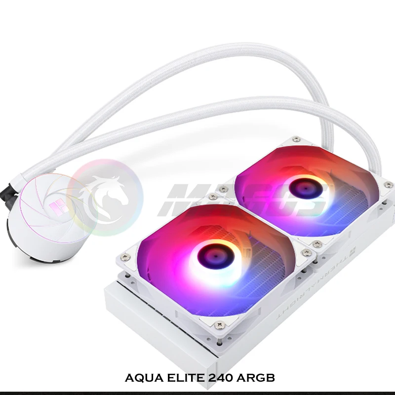 Thermalright AQUA ELITE 240 ARGB CPU AIO Cooler For Intel LGA115X/1200/1700/2011/2066/AMD,All In One CPU Water Cooling Kit