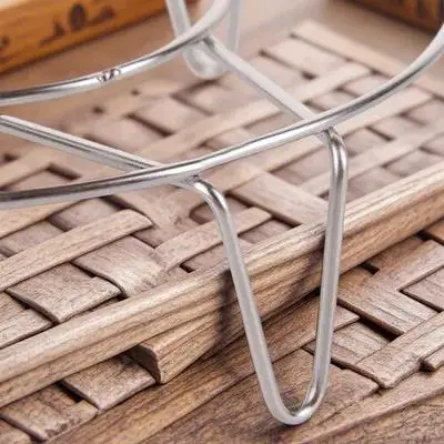 

Stainless Steel Steamer Rack Round For Pots Pans Cookware Kitchen Cooking Ware Three Legs Steam Rack Stand Non-Rust